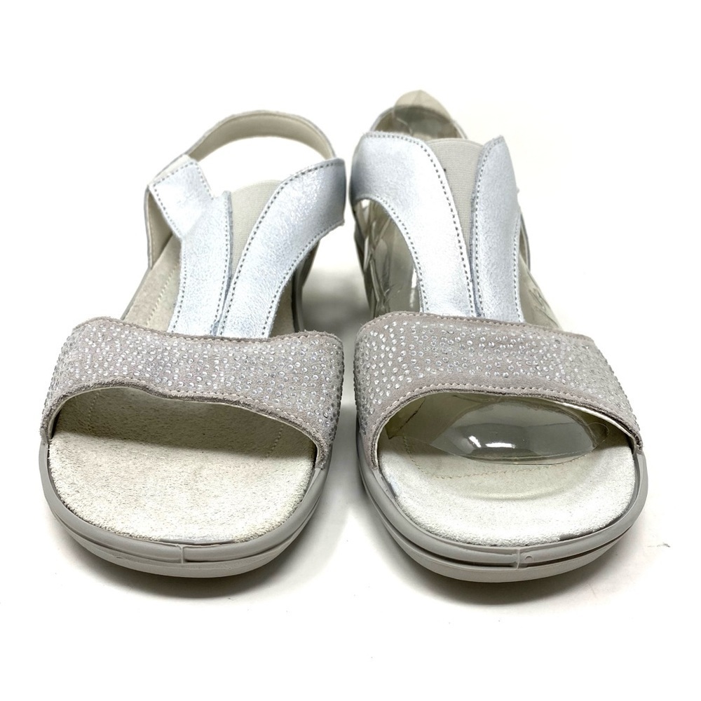 Flexus By Spring Step Risa Sandals in Silver - Picture 3 of 8